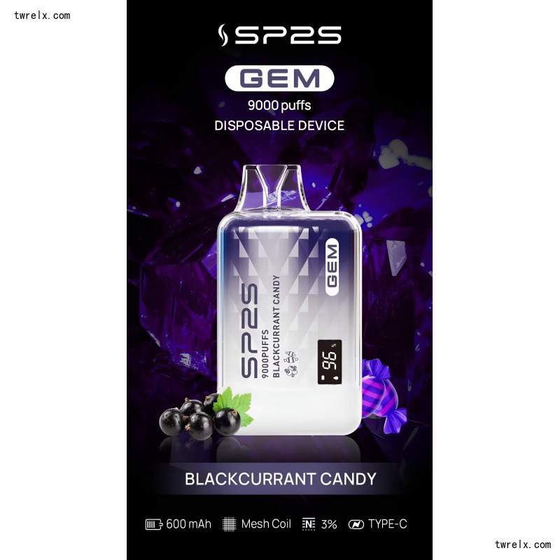 SP2S GEM 9000 Puffs 拋棄式電子菸推薦|可充電・15 款口味|台灣現貨 2 SP2S GEM 9000 Puffs拋棄式電子煙 一次性可充電電子煙 台灣現貨|SP2S GEM 9000 Puffs 拋棄式電子菸推薦|可充電・15 款口味|台灣現貨