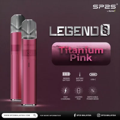 SP2S鈦主機 思博睿煙桿 通用 RELX 一代煙彈 支援 Type-C 快充 航太鋁合金設計