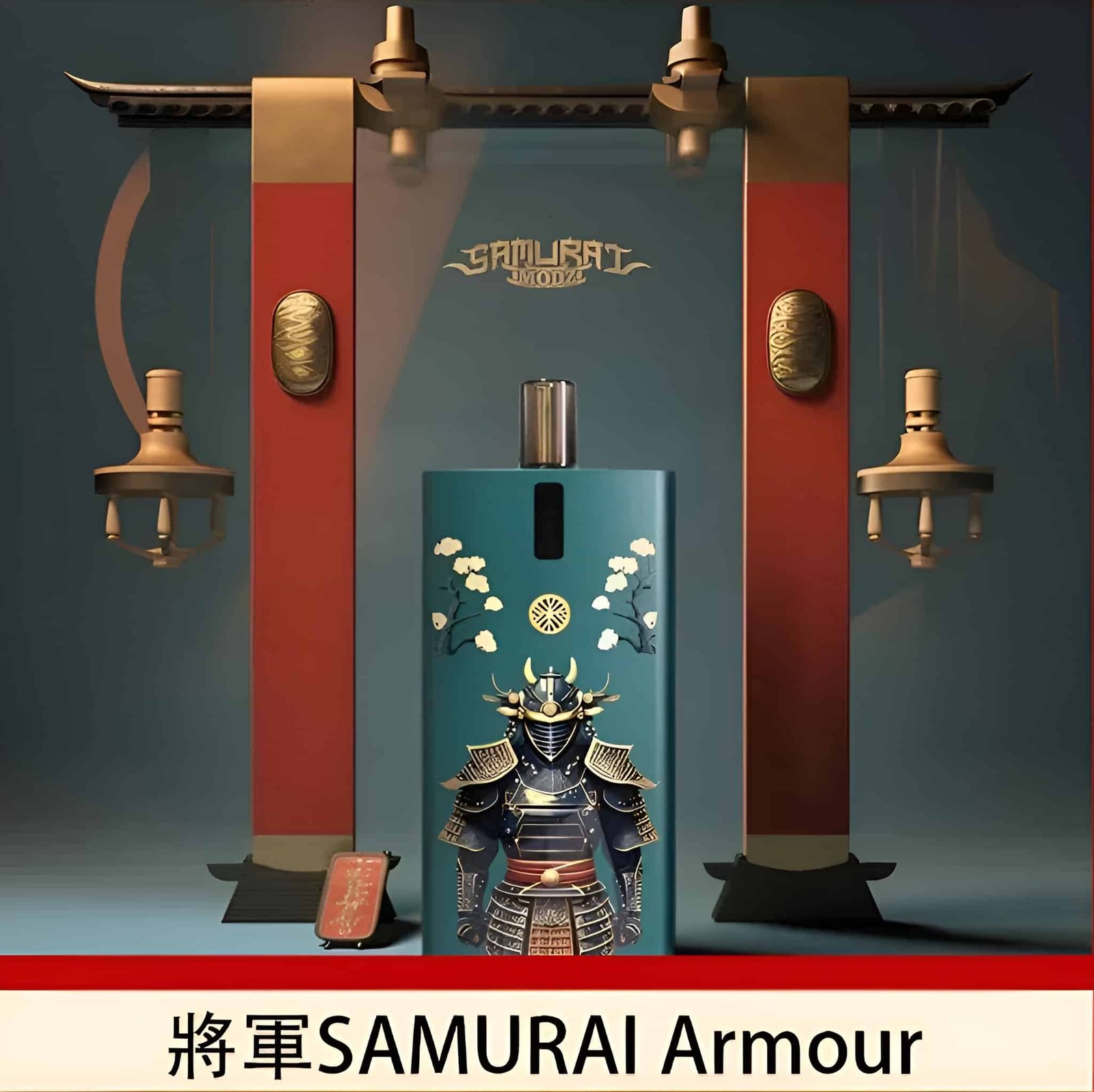 【小煙套組】SAMURAI ARMOUR小煙煙桿 將軍鎧甲 注油式主機