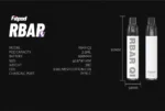 Fitpod RBAR Q1 一次性電子煙主機 便攜設計 多口味選擇 長效電池