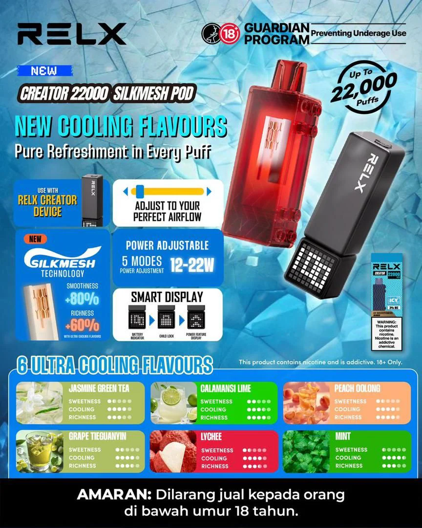 RELX Creator 悅刻積木 22000 口推薦|三顆加 100 送主機|台灣現貨 1 悅刻積木電子煙 RELX Creator 22000口 (三顆加100送Creator 主機) 台灣現貨|RELX Creator 悅刻積木 22000 口推薦|三顆加 100 送主機|台灣現貨